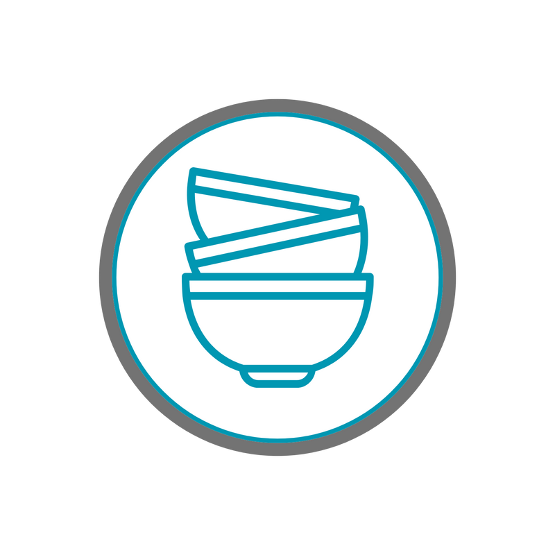 Bowls, Plates, and Small Dishes