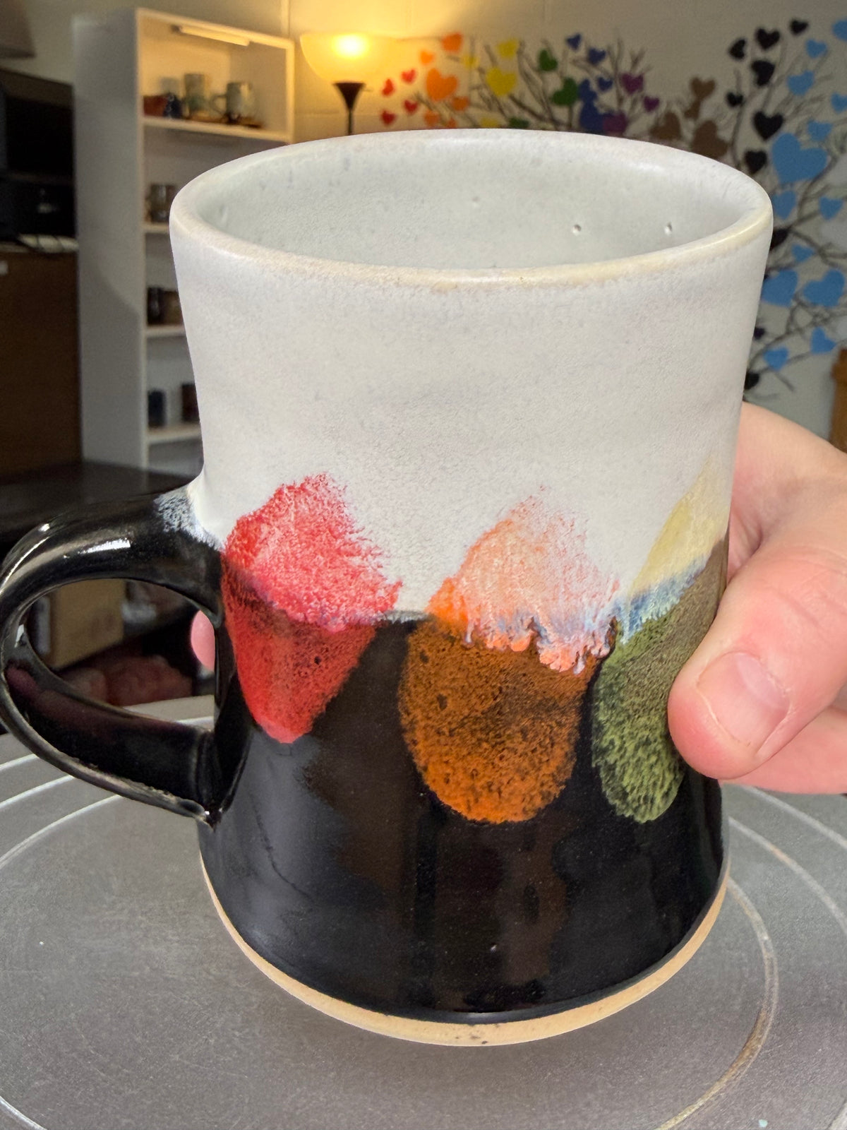 Rainbow Swoosh Mug