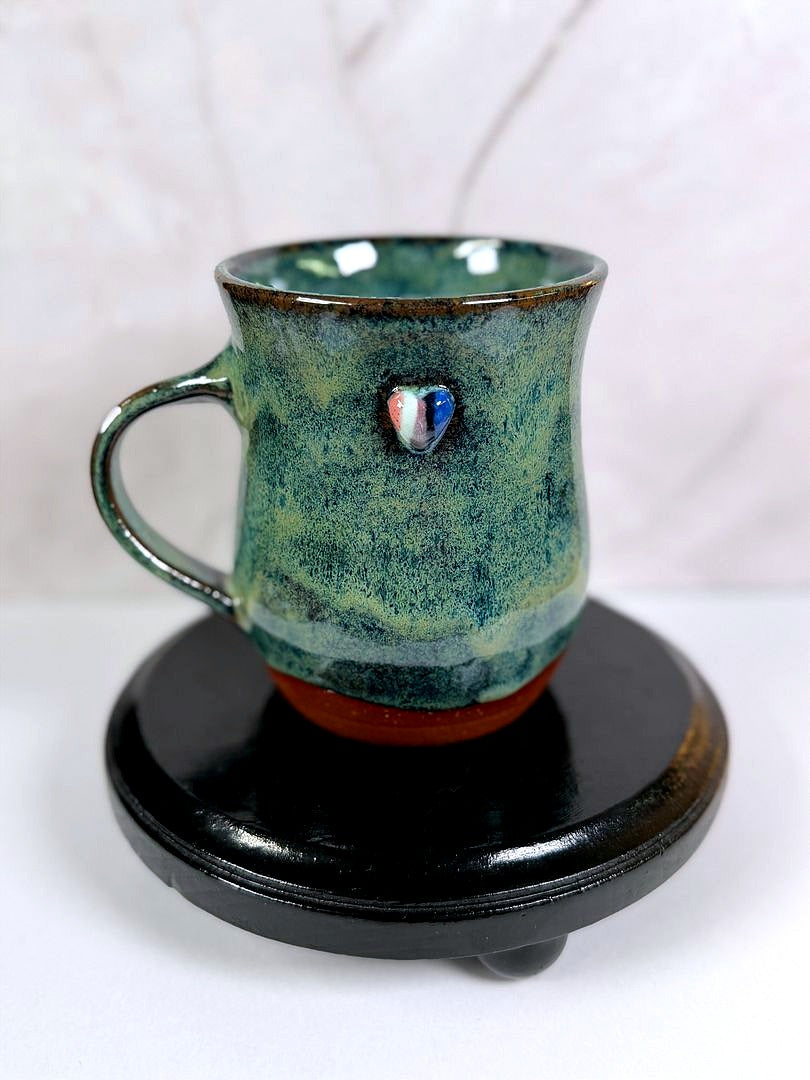 66 Mug: Genderfluid Joy - Emerald Stone