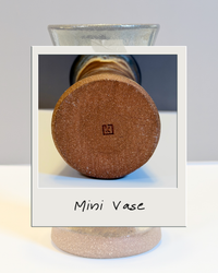 Amber Stone Mini Vase (unmarked)