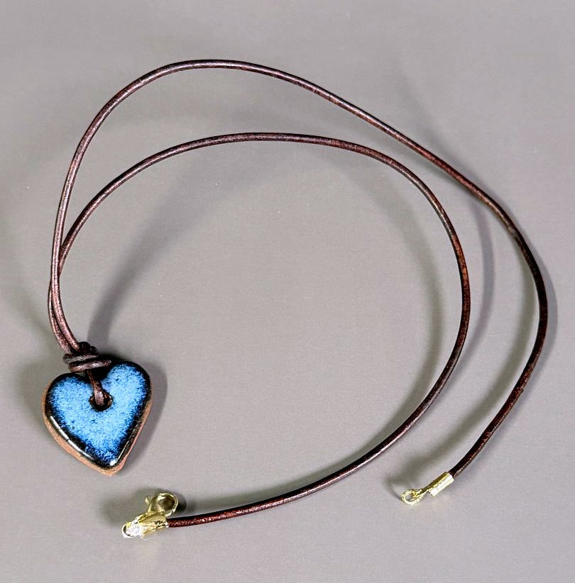 Ceramic Heart Pendant