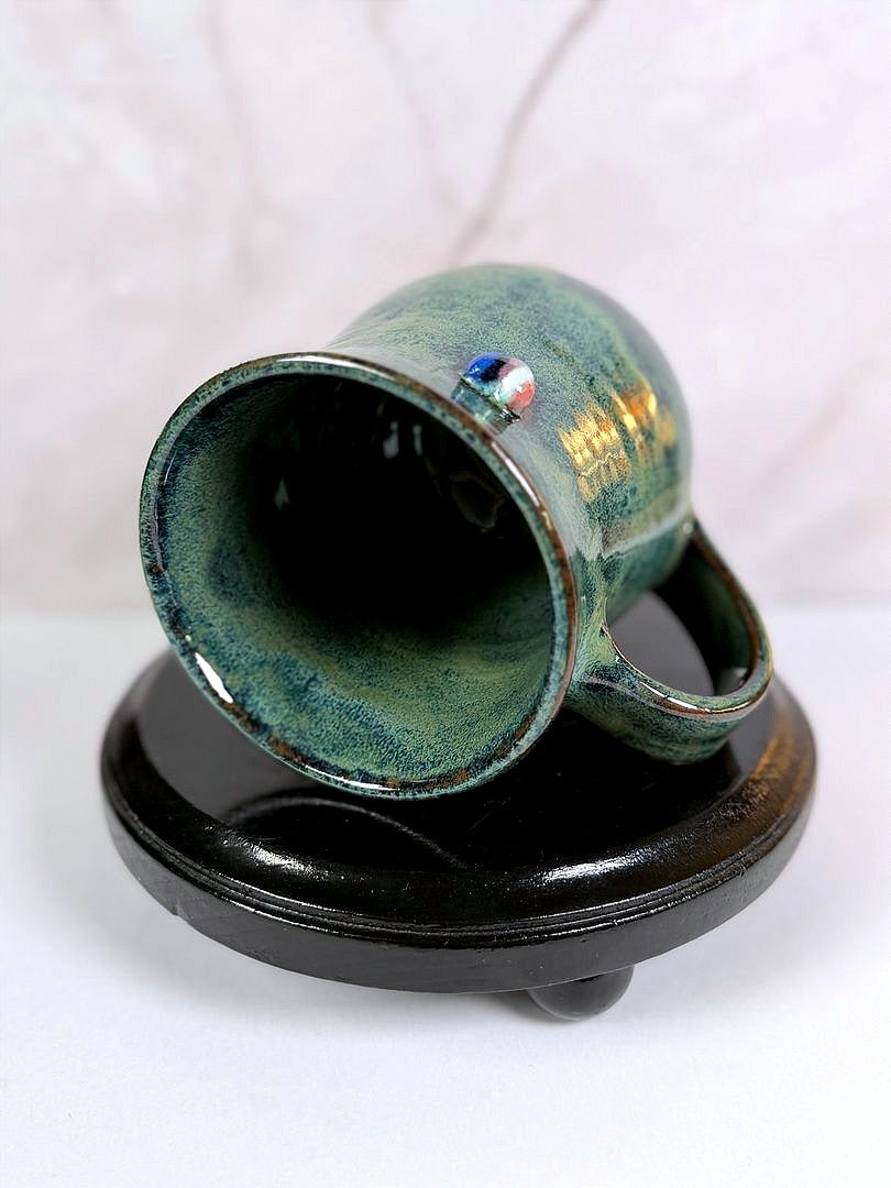 66 Mug: Genderfluid Joy - Emerald Stone