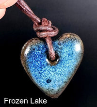 Ceramic Heart Pendant