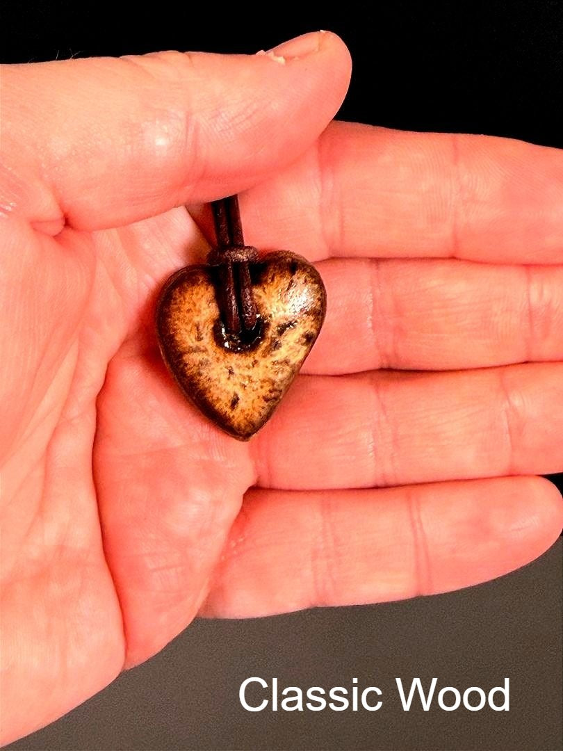 Ceramic Heart Pendant