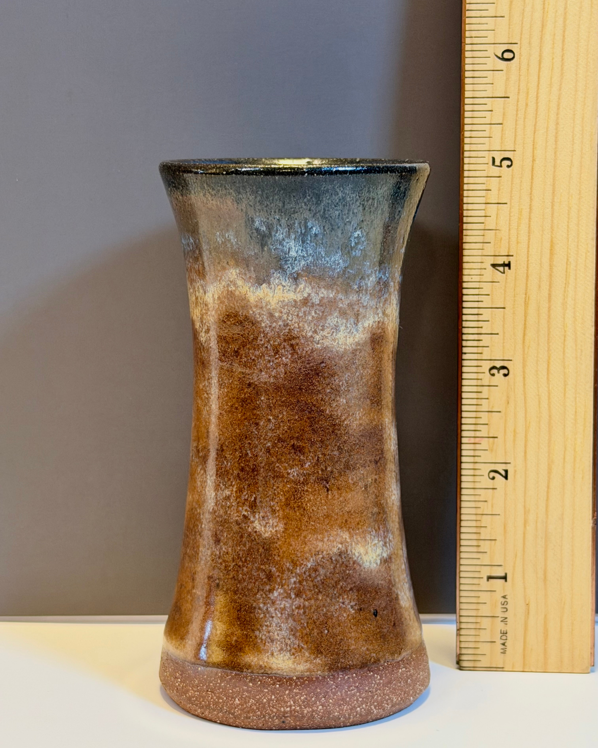 Amber Stone Mini Vase (unmarked)