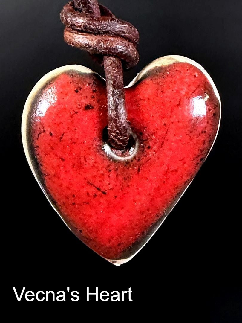 Ceramic Heart Pendant