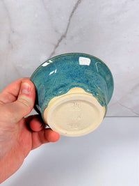 FK Small Teal Bowl (10) - Kid Thrown