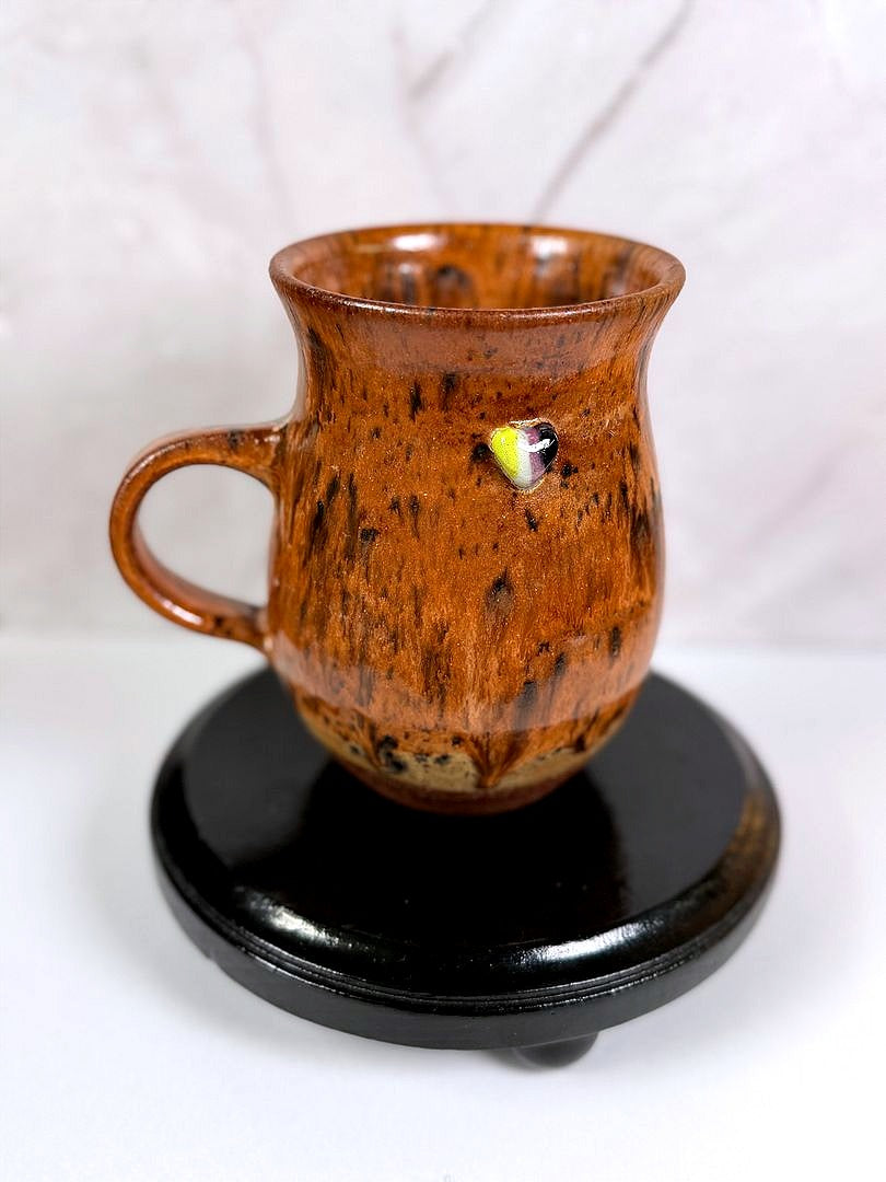 81 Mug: Non-Binary Joy - Natural Wood