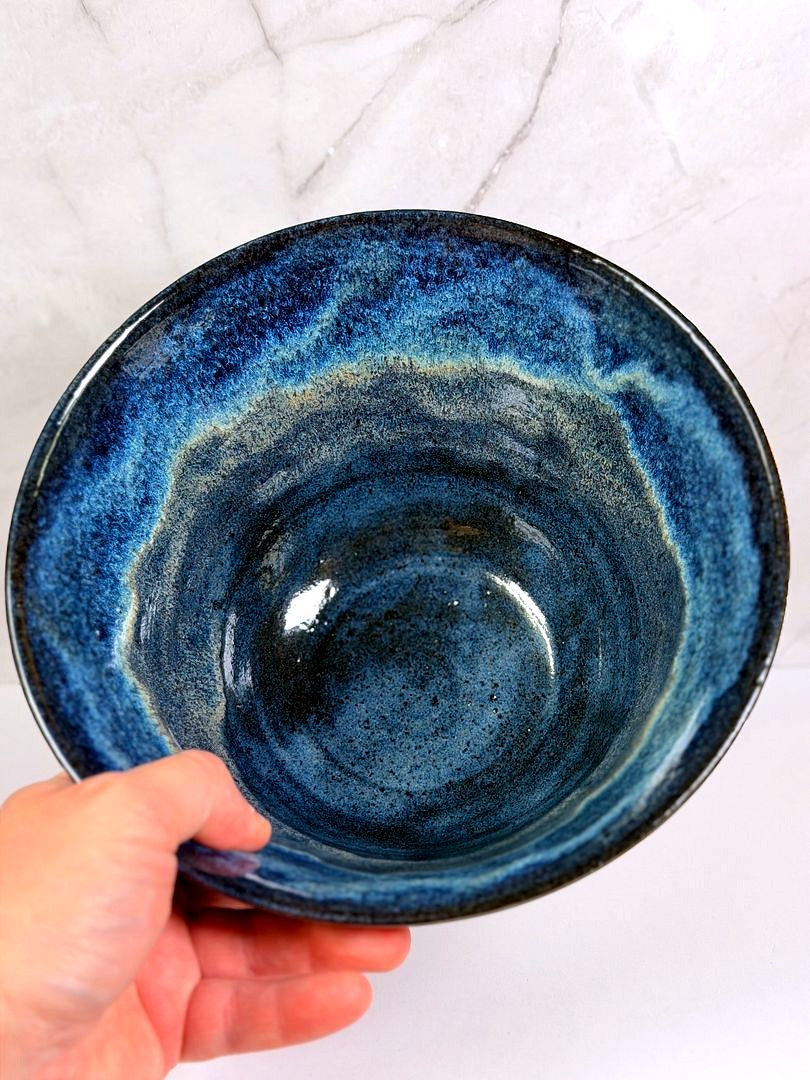 Large Serving Bowl - Midnight Run