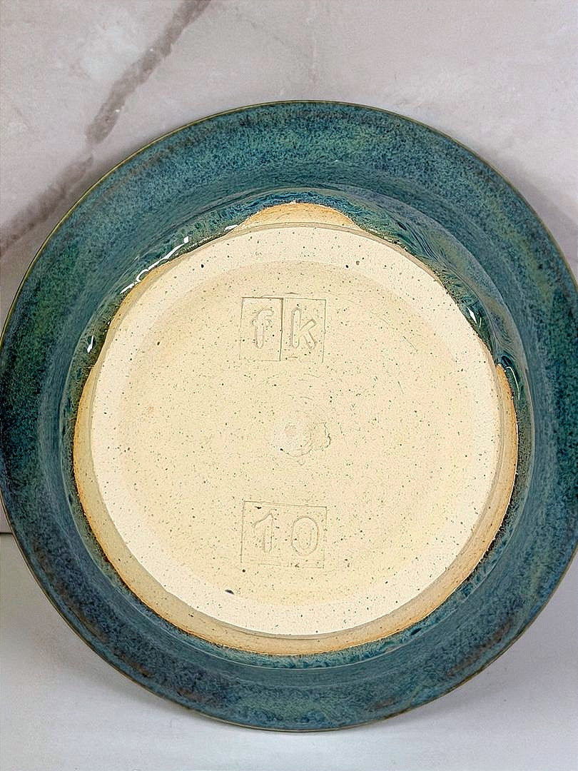 FK Small Teal Bowl (10) - Kid Thrown