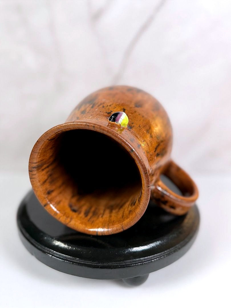 81 Mug: Non-Binary Joy - Natural Wood