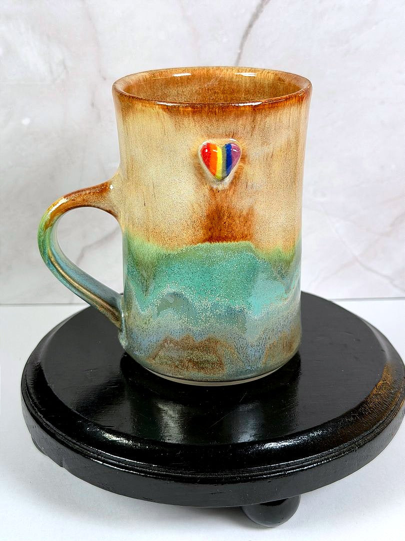92 Mug: Rainbow Joy - Earth & Sand