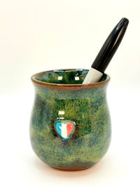 Emerald Stone Mini Cauldron