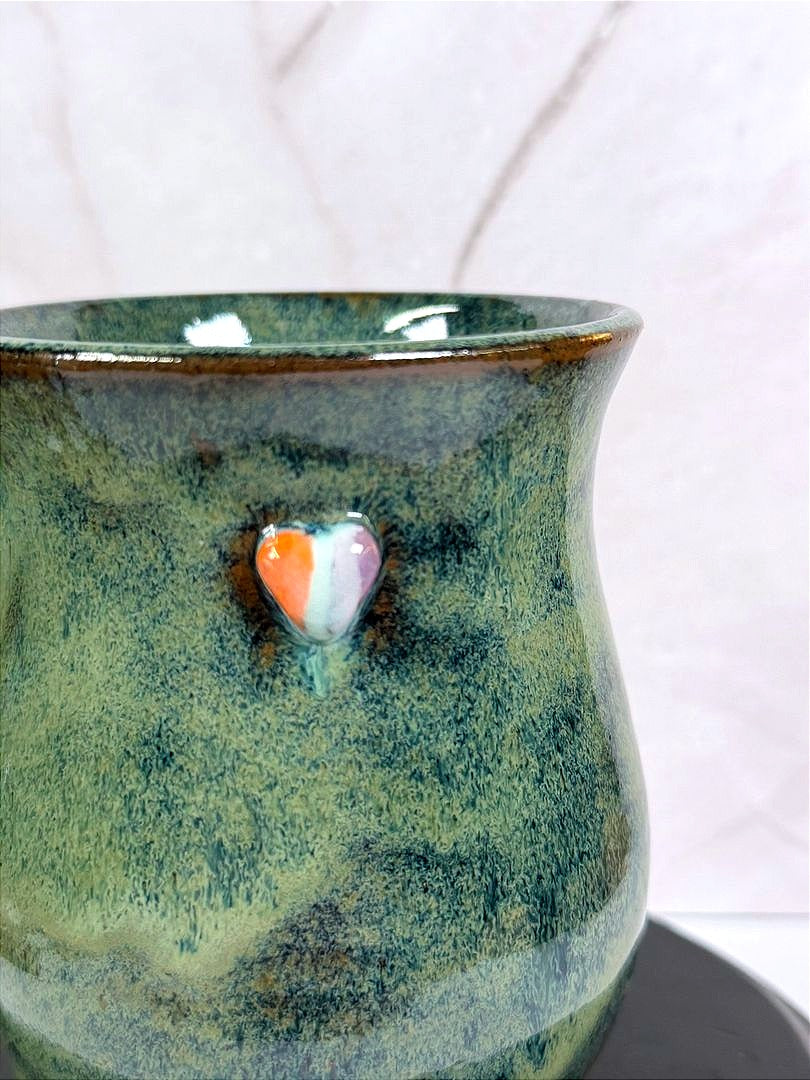 70 Mug: Lesbian Joy - Emerald Stone