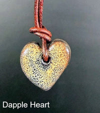 Ceramic Heart Pendant