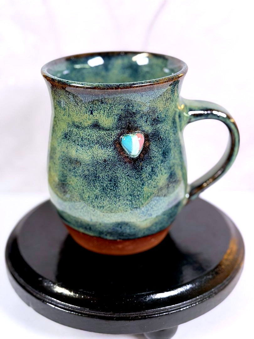23 Mug: Trans Joy - Emerald Stone