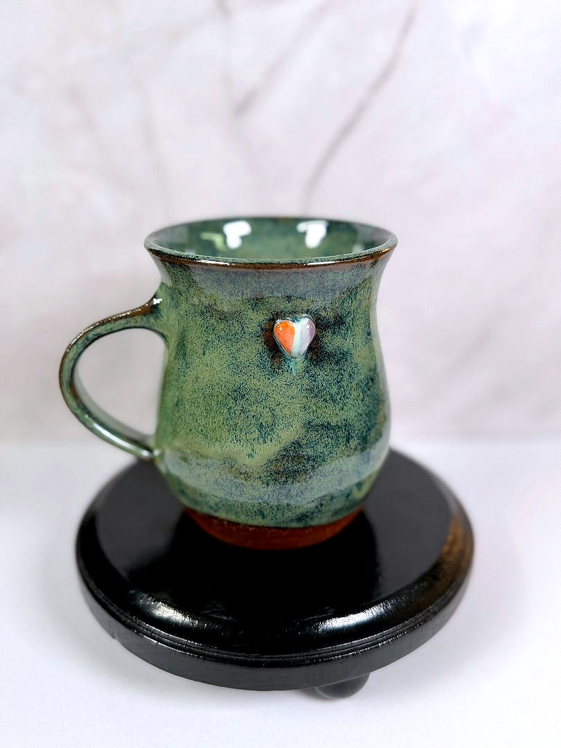 70 Mug: Lesbian Joy - Emerald Stone