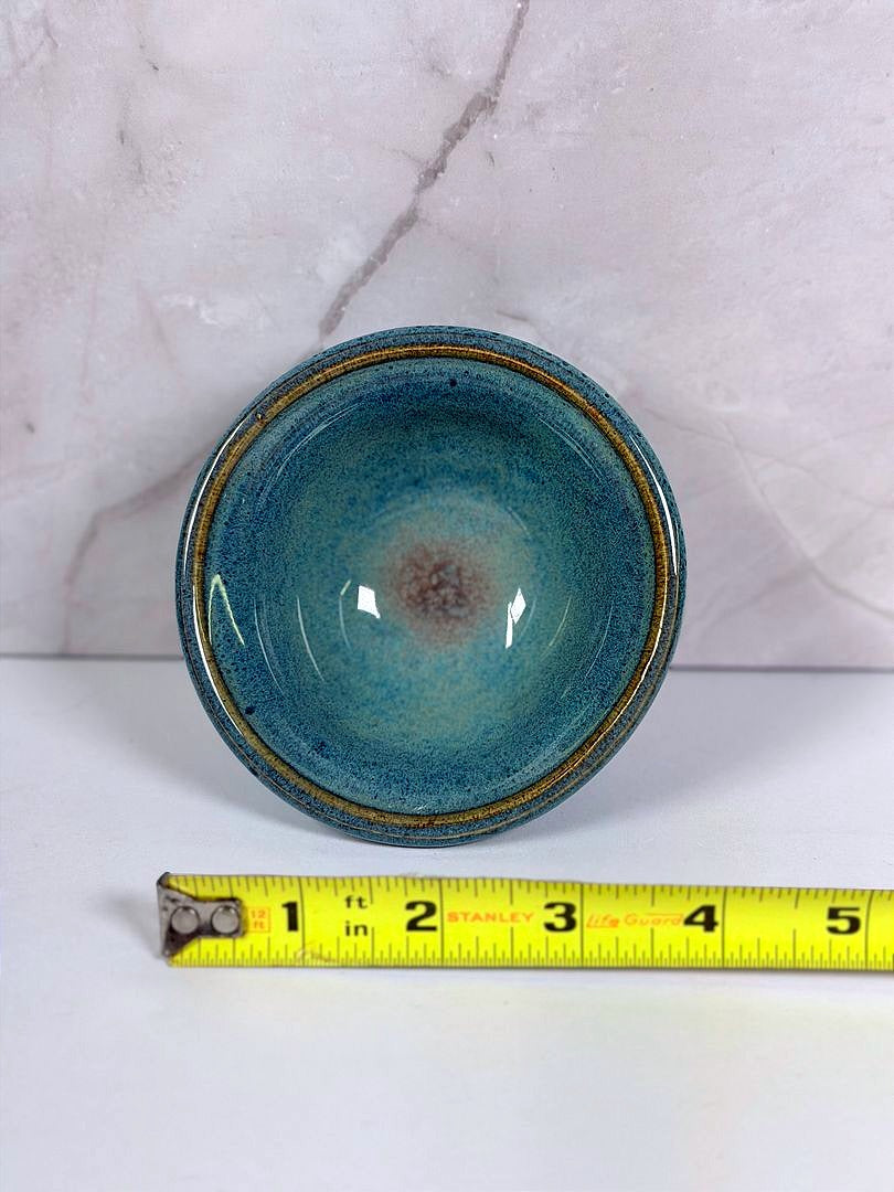 FK Small Teal Bowl (10) - Kid Thrown