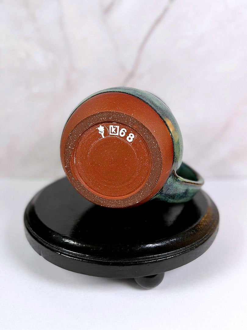 68 Mug: Trans Joy / Safe Human - Emerald Stone